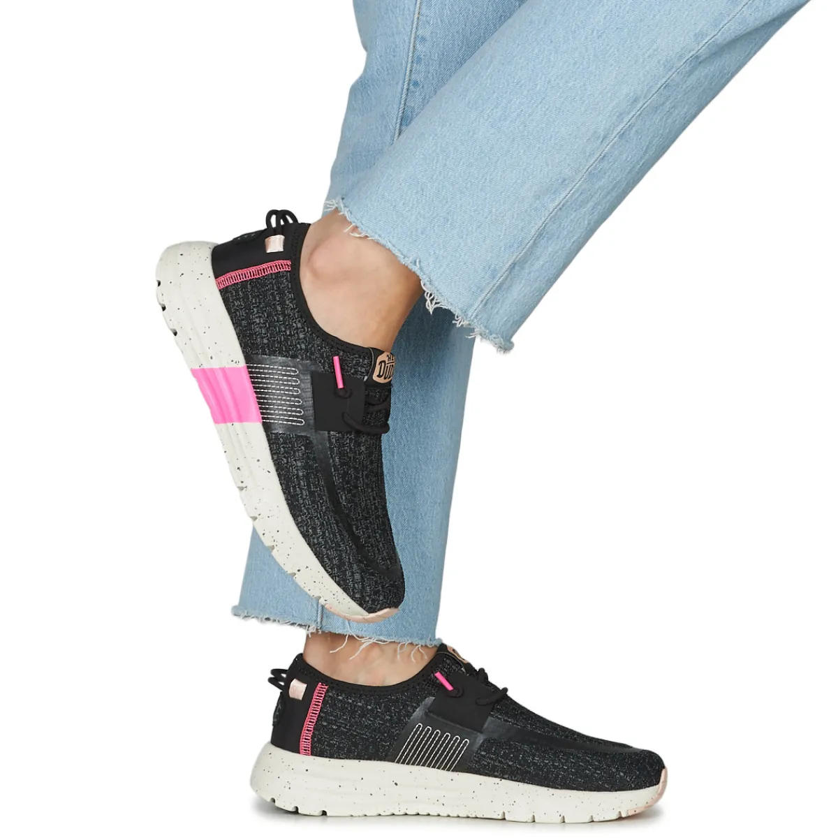 Online HEYDUDE - Sirocco W Sport Stripe Noir