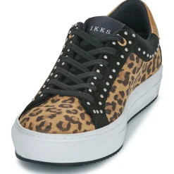 Outlet Ikks - SNEAKERS LEOPAR Marron
