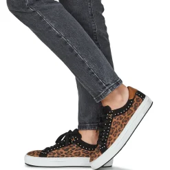 Outlet Ikks - SNEAKERS LEOPAR Marron
