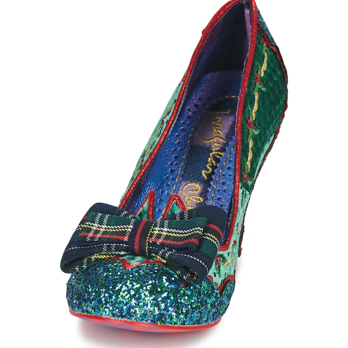 Hot Irregular Choice - Wrapped Up Pretty Vert
