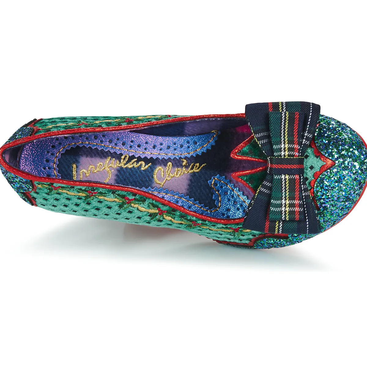 Hot Irregular Choice - Wrapped Up Pretty Vert