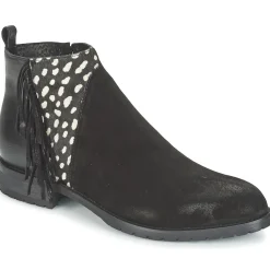 Clearance Meline - VELOURS NERO PLUME NERO