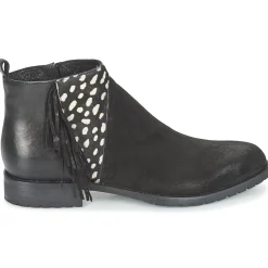 Clearance Meline - VELOURS NERO PLUME NERO