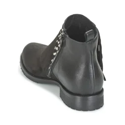 Clearance Meline - VELOURS NERO PLUME NERO