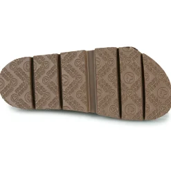 Clearance Mou - BIO SANDAL TWO BUCKLES MONOCHROME Marron