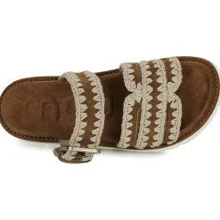 Best Mou - BIO TWO BUCKLES MULTI STITCH Marron