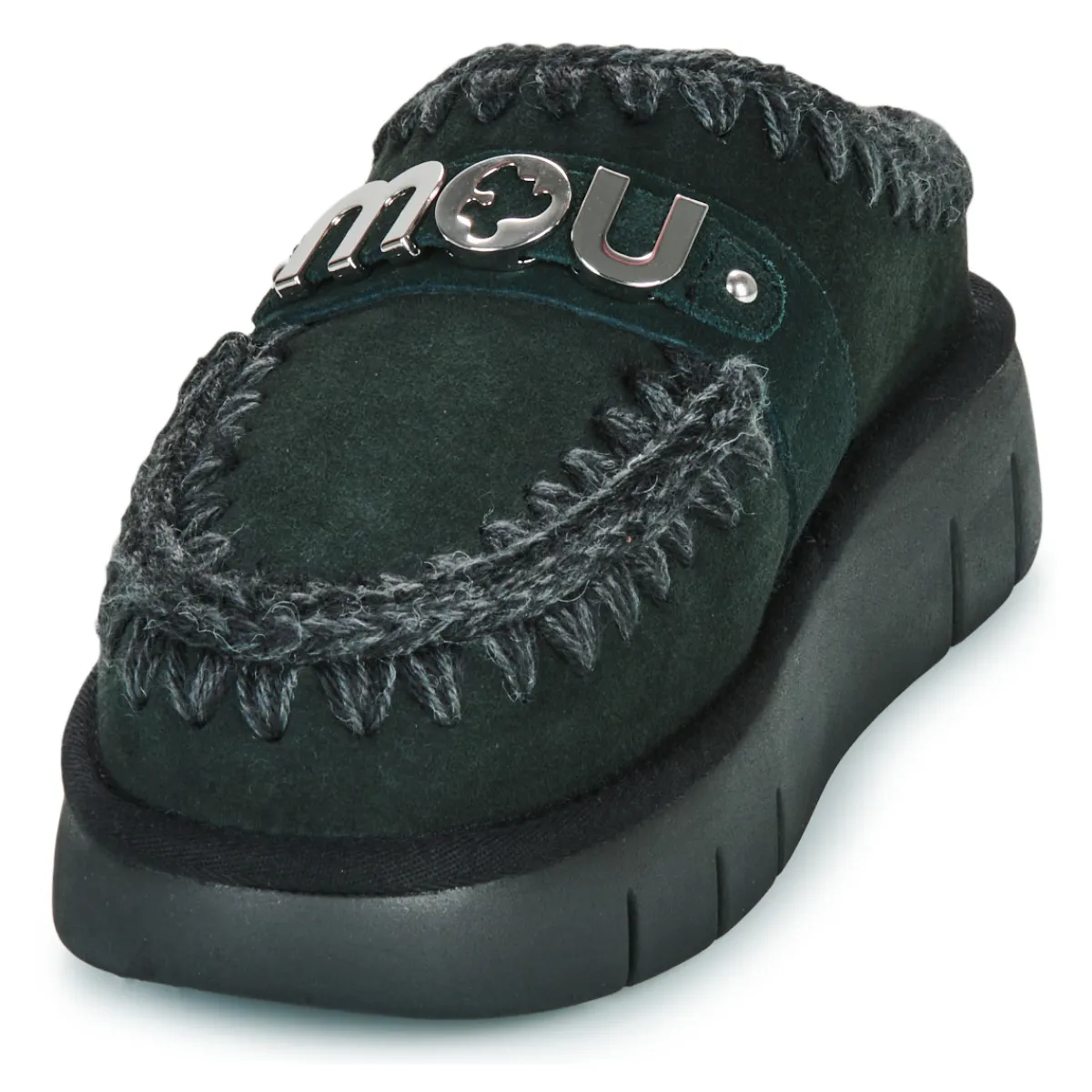 Outlet Mou - BOUNCE CLOG METAL LOGO Noir