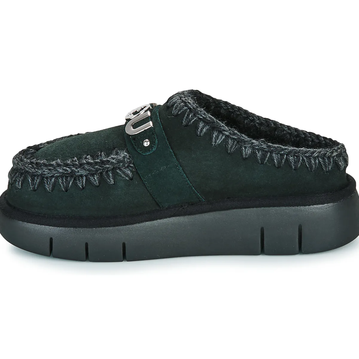 Outlet Mou - BOUNCE CLOG METAL LOGO Noir