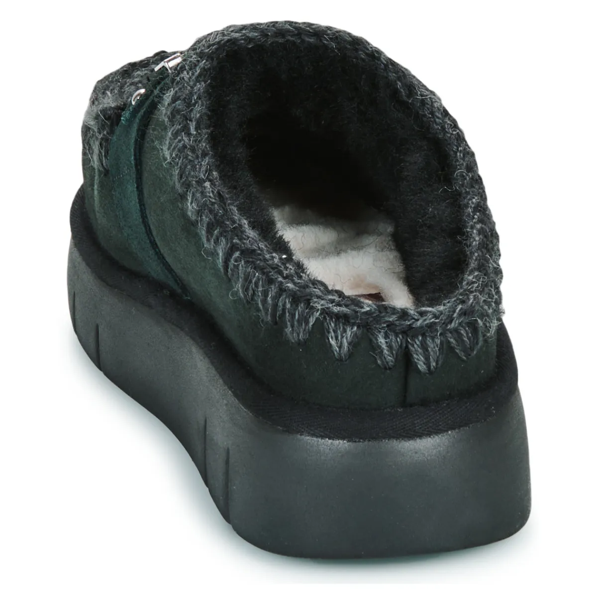 Outlet Mou - BOUNCE CLOG METAL LOGO Noir