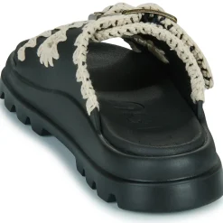 Best Mou - EVA ONE-PIECE SLIDE TWO-BUCKLE Noir