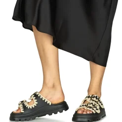 Best Mou - EVA ONE-PIECE SLIDE TWO-BUCKLE Noir