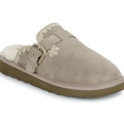 Best Mou - SUEDE SHEEPSKIN CLOG ESKIMO Gris