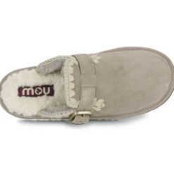 Best Mou - SUEDE SHEEPSKIN CLOG ESKIMO Gris