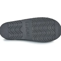 Discount Mou - SUEDE SHEEPSKIN CLOG ESKIMO Noir