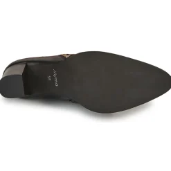 Clearance Myma - 6913-CUIR- Noir