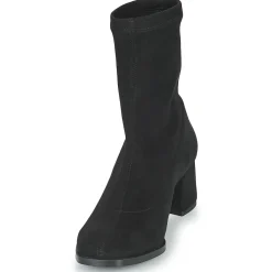 Hot Myma - 5897-MY-STRECH-VELOUR- Noir