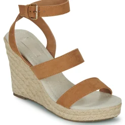 Best Only - ONLAMELIA-16 WEDGE SANDAL Cognac