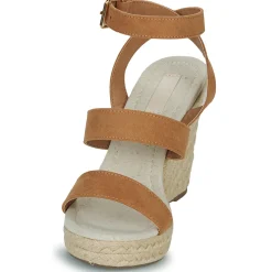 Best Only - ONLAMELIA-16 WEDGE SANDAL Cognac