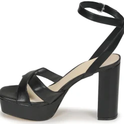 Clearance Only - ONLAUTUM-3 PU HEELED SANDAL Noir