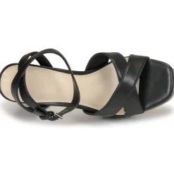 Clearance Only - ONLAUTUM-3 PU HEELED SANDAL Noir