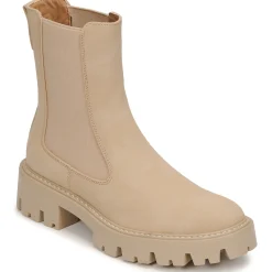 Hot Only - ONLBETTY-1 NUBUCK PU BOOT Camel