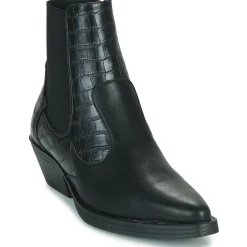 Discount Only - ONLBRONCO-2 SHORT PU COWBOY BOOT Noir
