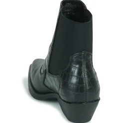 Discount Only - ONLBRONCO-2 SHORT PU COWBOY BOOT Noir