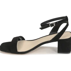 Sale Only - ONLHANNA- 1 LIFE PU HEELED SANDAL Noir