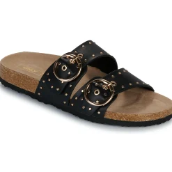 Sale Only - ONLMAXI-15 PU STUDS BUCKLE SANDAL Noir