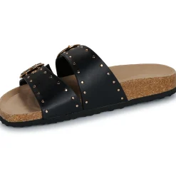 Sale Only - ONLMAXI-15 PU STUDS BUCKLE SANDAL Noir