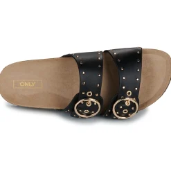 Sale Only - ONLMAXI-15 PU STUDS BUCKLE SANDAL Noir
