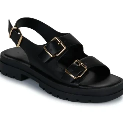 Clearance Only - ONLMELODY-2 BUCKLE SANDAL Noir