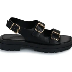 Clearance Only - ONLMELODY-2 BUCKLE SANDAL Noir