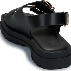 Clearance Only - ONLMELODY-2 BUCKLE SANDAL Noir