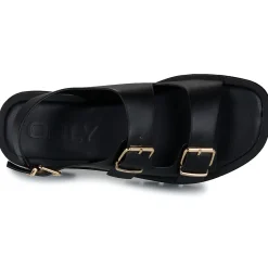 Clearance Only - ONLMELODY-2 BUCKLE SANDAL Noir