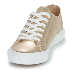 Hot Only - ONLNICOLA CANVAS SNEAKER METALLIC Doré