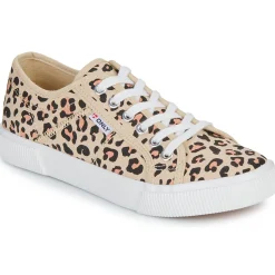 Discount Only - ONLNICOLA CANVAS SNEAKER PRINT Léopard