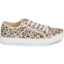 Discount Only - ONLNICOLA CANVAS SNEAKER PRINT Léopard