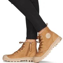 Outlet Palladium - PAMPA HI ZIP WL W Marron