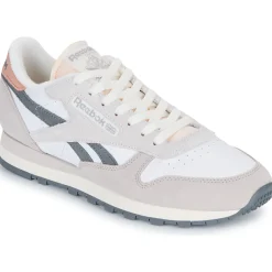 Sale Reebok Classic - CLASSIC LEATHER Gris