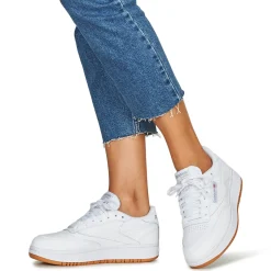 Sale Reebok Classic - CLUB C DOUBLE Blanc