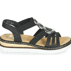 Online Rieker - FANNI Noir