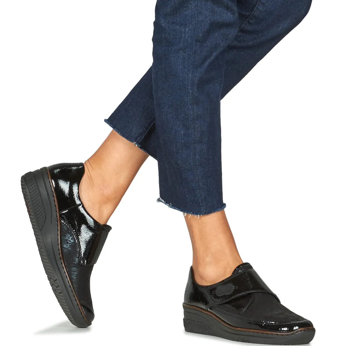 Online Rieker - LIVOURNA Noir