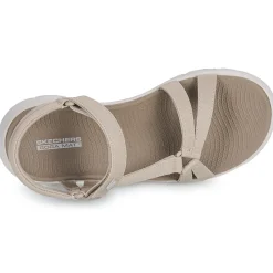 Sale Skechers - GO WALK FLEX SANDAL - SUBLIME Beige
