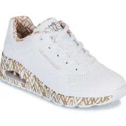 Outlet Skechers - JGOLDCROWN: UNO - LOVING LOVE Blanc