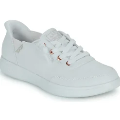Online Skechers - SLIP-INS: BOBS SKIP CUTE - B CUTE SWEET Blanc