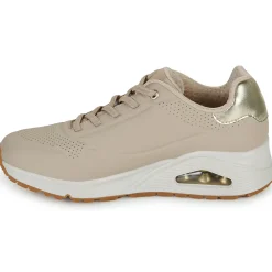 Best Skechers - UNO - SHIMMER AWAY Beige