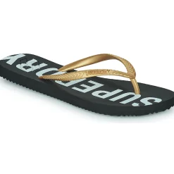 New Superdry - CODE ESSENTIAL FLIP FLOP Doré