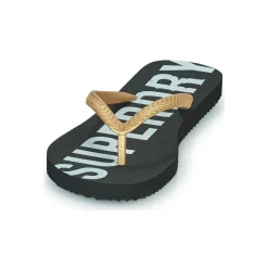 New Superdry - CODE ESSENTIAL FLIP FLOP Doré