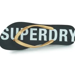 New Superdry - CODE ESSENTIAL FLIP FLOP Doré
